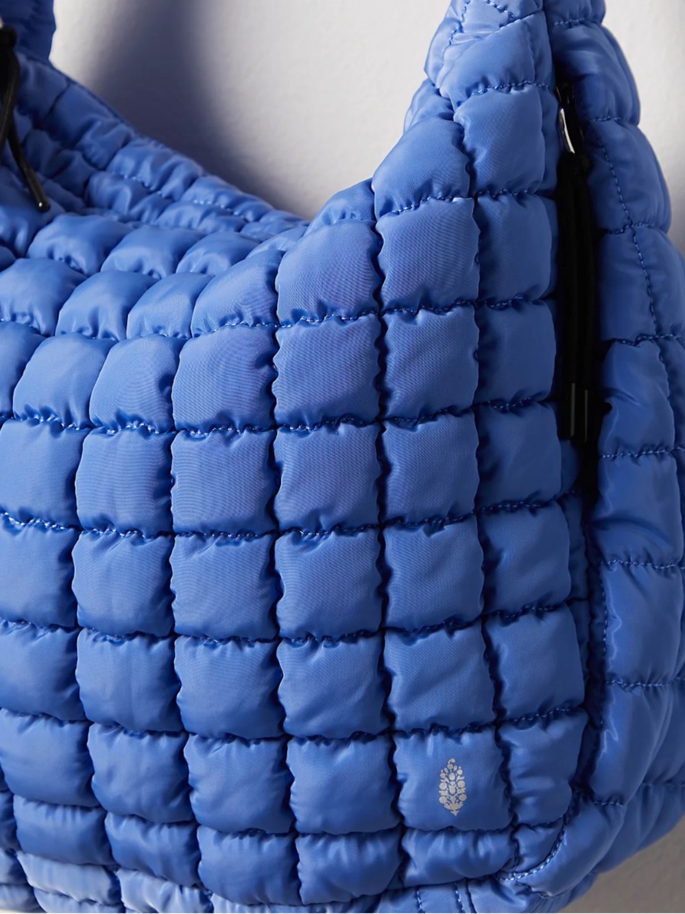 Free People Quilted Carryall bag - Denim Blue - Picture 5 of 10